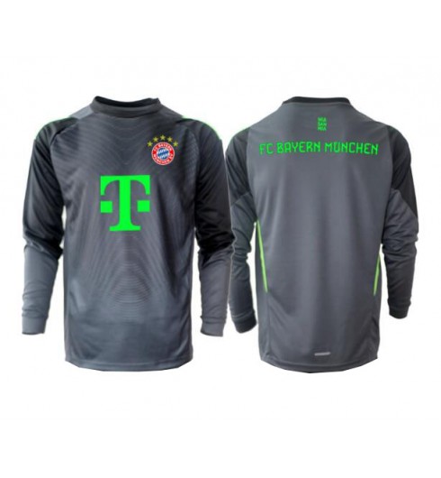 Moške Nogometnih dresov Bayern Munich Vratar Gostujoči 2025-26 Dolgi rokavi Moške Nogometnih dresov Bayern Munich Vratar Gostujoči 2025-26 Dolgi rokavi